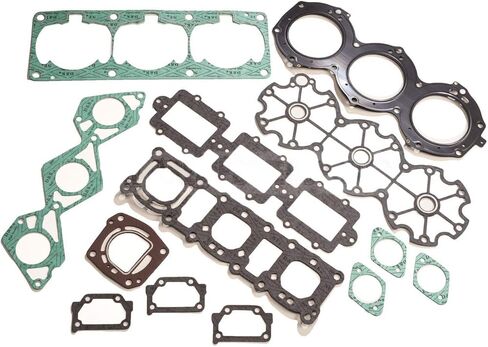 Top End Rebuild Gasket Kit Replacement for Yamaha GP SUV XLT XL 1200 AR210 LS LX 2000 Non-Power Valve in Kuwait