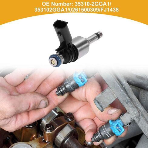 4 قطعة No.35310-2GGA1 حاقن الوقود لشركة هيونداي سانتا في المحدودة ، SE ، SEL 2.4L الغاز 2020 محرك السيارة تدفق مباراة الوقود فوهة in Kuwait