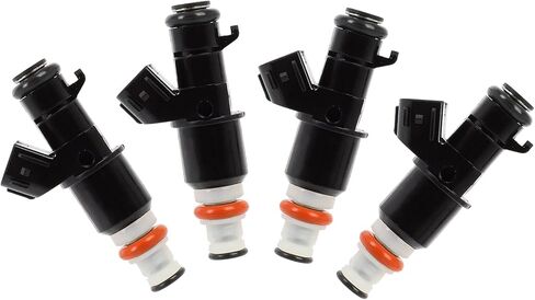 Injectors,cciyu 8 Holes Fuel Injectors Set fit for 2005-2006 for Acura for RSX,2003-2007 for Honda Accord,2005-2009 for CR-V,2003-2011 for Element Compatible with FJ484 Injector,4 Pieces in Kuwait