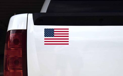 StickerTalk USA Flag Vinyl Sticker, 6 inches by 4 inches in Kuwait
