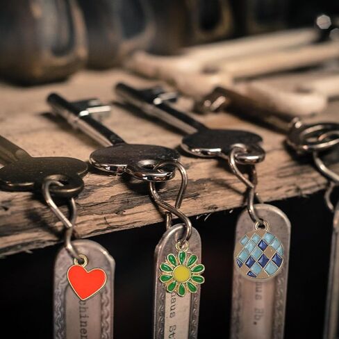 Small Jewelry Making Charms Crafts: 200 Pieces Bulk Colorful Assorted Cute Mini Enamel Pendants for DIY Earring Necklace, Key Dangle, Teen Bracelet Decor, Christmas Keychain Tiny Embellishments in Saudi Arabia