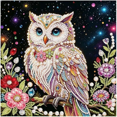 bleihum Cherry Blossoms Diamond Art Kits for Adults, Butterfly 5D Pearl Painting Diamond Painting Kits for Adults Beginners, Easy DIY Special Shape Gem Art Gift Home Decor, 12x16 Inch in Saudi Arabia
