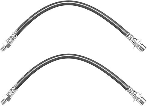 Brake Hose - 2pcs Front Left Right Brake Hydraulic Hose Assembly fits Ford Mustang 7.0L 1967 1968 1969 1970, fits Ford Falcon 3.3L 1967 1968 1969 1970, fits Ford Torino 5.0L 1968 1969 1970 1971 in Saudi Arabia