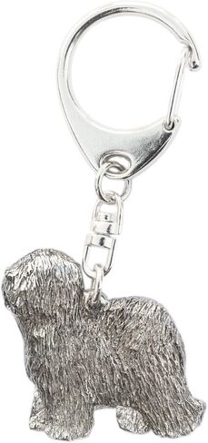 Old English Sheepdog Made in U.K Artistic Style Dog Key Ring Collection in Saudi Arabia