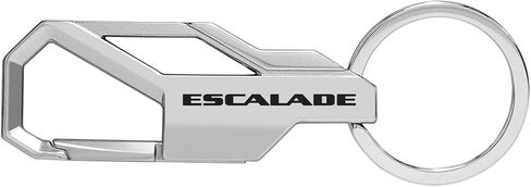 iPick Image for Cadillac Escalade Carabiner-style Snap Hook Metal Key Chain Keychain, Only Official Licensed in Kuwait