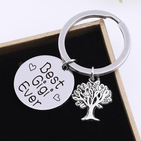 Gigi Nana Gifts For Mothers Day Jewelry For Grandma Jewelry Mamaw Keychain Yaya Gifts Nonna Keychain in Kuwait