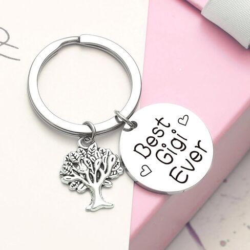 Gigi Nana Gifts For Mothers Day Jewelry For Grandma Jewelry Mamaw Keychain Yaya Gifts Nonna Keychain in Kuwait