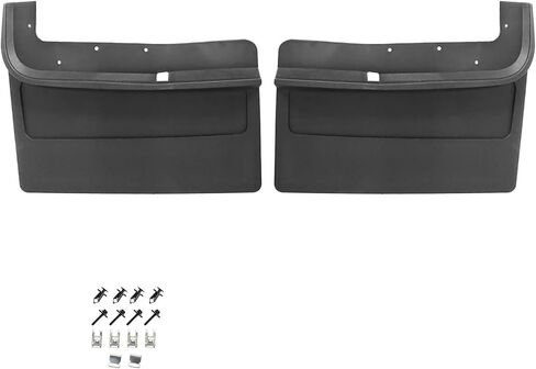 Rear Molded Splash Guards Mud Flaps Compatible with 2023-2026 Ford F250 F350 Super Duty #PC3Z-16A550-DA in Kuwait