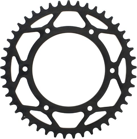 Supersprox Steel Sprocket Black 45T - RFE-990-45-BLK for Husqvarna FC 350 2014-2019, FC 250 2014-2019, FC 450 2014-2019, FC 450 Rockstar Edition 2018, FE 250 14-19, FE 350 14-19, FE 350S 15 16 in Saudi Arabia