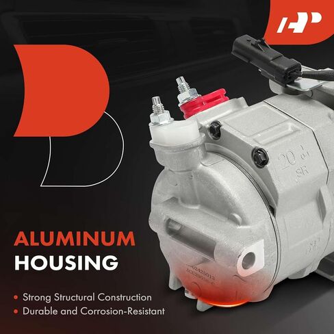 A-Premium Air Conditioner AC Compressor with Clutch Compatible with Dodge Durango 2009 5.7L & Chrysler Aspen 2009 5.7L in Kuwait