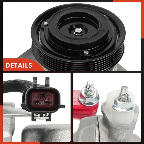 A-Premium Air Conditioner AC Compressor with Clutch Compatible with Dodge Durango 2009 5.7L & Chrysler Aspen 2009 5.7L in Kuwait