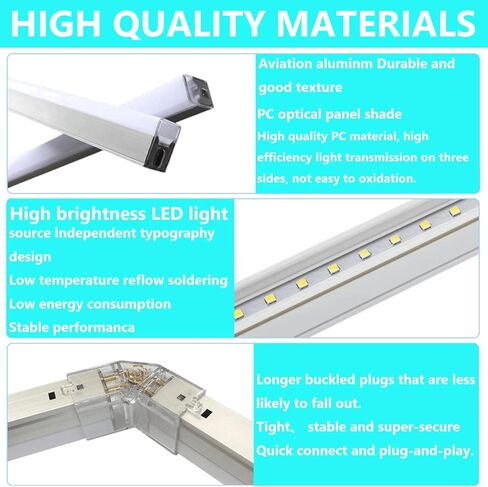LED Cellular Garage Light, 14 Hexagon Grid LED Workshop Lights for Garage Detail Lights and Auto Repair Shop Lights, IP54 2 Year Warranty (190.56" x 95.76") in Kuwait