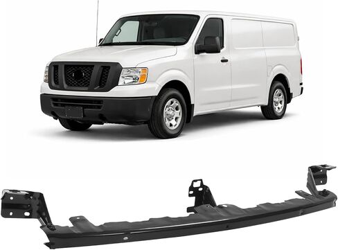KUAFU Front Bumper Retainer Compatible with 2012-2021 Nissan NV1500/NV2500/NV3500 Steel Electrophoresis Primed Black Replacement For 622909JHOA NI1035111 in Kuwait