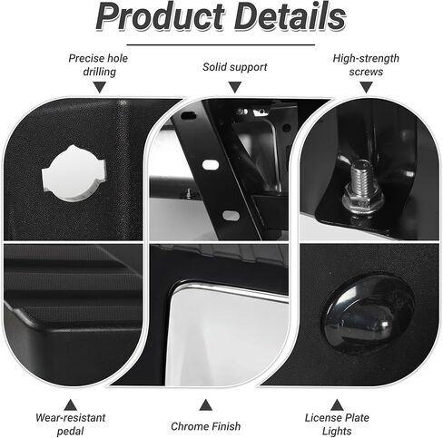 Chrome Rear Bumper Replacement for 2009-2014 F150 with Sensor with Hitch F01103170 in Saudi Arabia