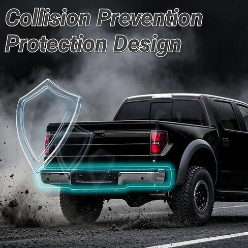 Chrome Rear Bumper Replacement for 2009-2014 F150 with Sensor with Hitch F01103170 in Saudi Arabia