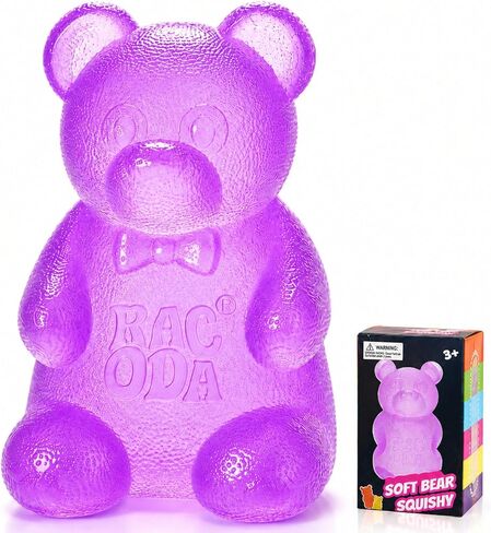 Taba Bear Squishy Fidget Toys,Stress Ball for Anxiety Stress Relief,Squishies Sensory Toy for Adults Kids Teens,Pink Squeeze Toys for Classroom Prize, Birthday Gifts Party Favors in Kuwait
