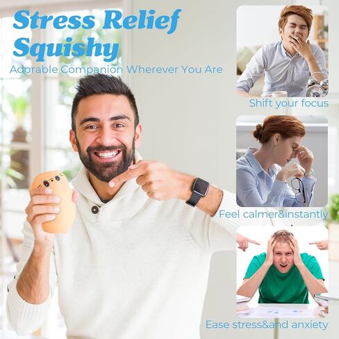كرات الضغط الإسفنجية للقطط، ألعاب إسفنجية لطيفة للقطط للأطفال البالغين، ألعاب تململ الحيوانات لتخفيف القلق، لعبة حسية إسفنجية قابلة للتمدد من العجين، كرة ضغط ناعمة، جوائز الفصول الدراسية هدايا الحفلات in Kuwait
