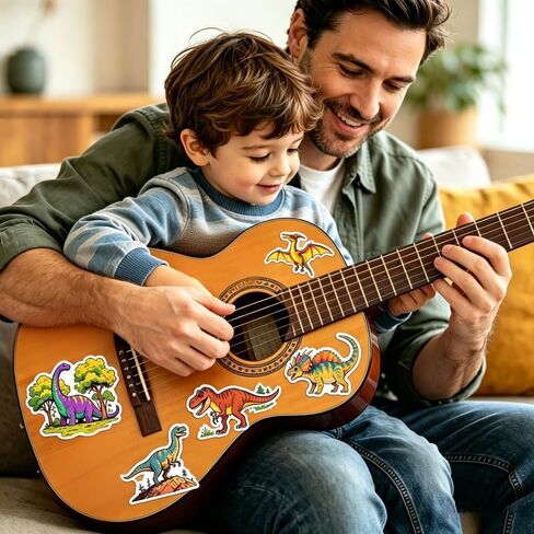 1080 Pcs Dinosaur Stickers for Kids, 27 Unique Dino Designs Waterproof Vinyl Stickers for Water Bottles, Laptops, Party Favors, Birthday Gifts, Scrapbooking, Classroom Rewards in Kuwait