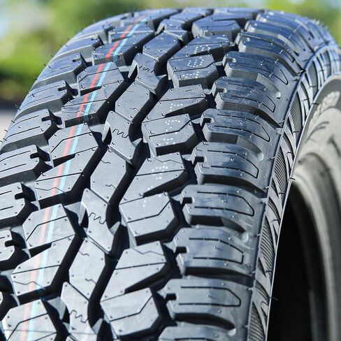 مجموعة من 4 (أربعة) إطارات ارمسترونج ترو تراك AT A/T Truck/SUV لجميع التضاريس للطرق الوعرة - 265/70R16 265/70/16 265/70-16 116T نطاق التحميل XL 4-Ply BSW جدار جانبي أسود in Kuwait