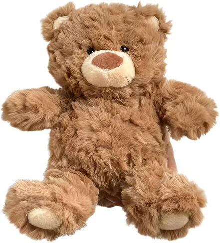 Cute Teddy Bear Stuffed Animals, 8" Teddy Bear Plush Toy Birthday Christmas Valentine's Day Gift for Kids Adults (Brown) in Saudi Arabia