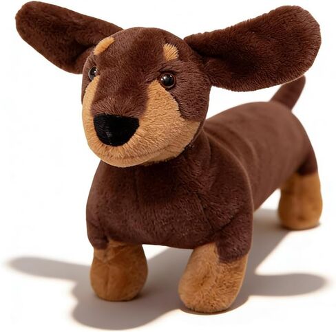Stuffed Dog Plush Dachshund Stuffed Animal, 23.6 Inch Giant Weiner Dog Plushies, Soft & Huggable Large Animal Plush Toy for Christmas, Birthday in Kuwait