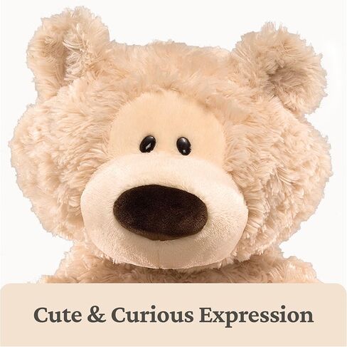 GUND Philbin Classic Teddy Bear, Premium Stuffed Animal for Ages 1 and Up, Beige, 18" in Saudi Arabia