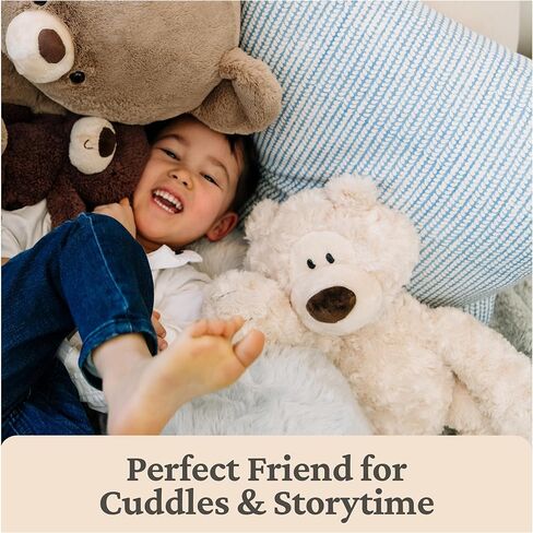 GUND Philbin Classic Teddy Bear, Premium Stuffed Animal for Ages 1 and Up, Beige, 18" in Saudi Arabia