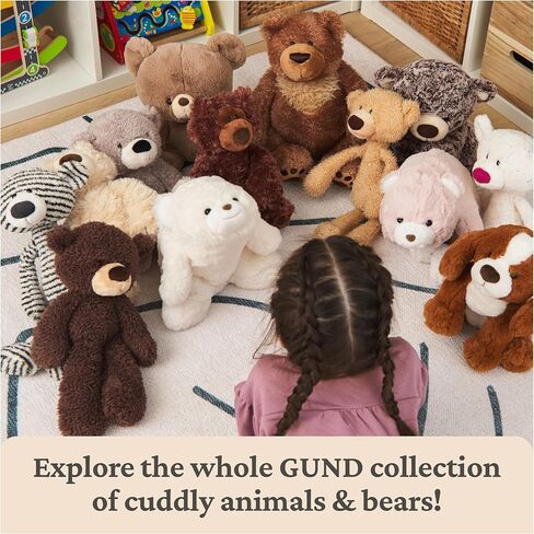 GUND Philbin Classic Teddy Bear, Premium Stuffed Animal for Ages 1 and Up, Beige, 18" in Saudi Arabia