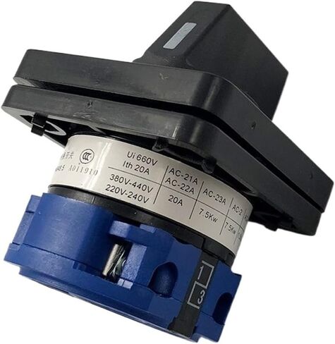 Reset Cam Switch 1 Level 2 Positions 690V 20A 4 terminals LW26series Changeover Rotary switches Silver Contact LW28-20/1 in Saudi Arabia