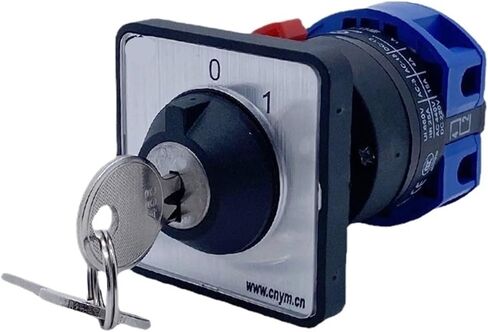 LW26-25YS3/1S Lock Key 22mm Installation Size Power Cut-Off Universal Conversion Rotary cam Switch in Saudi Arabia