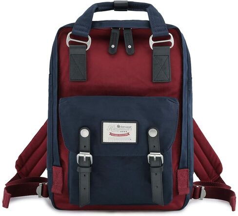 Himawari Backpack/Travel Backpack for Women 14.9" College Vintage Waterproof Bag ， Work Backpack for 14inch Laptop (HIM-33#) in Saudi Arabia