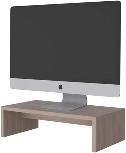 White Oak Monitor Stand in Kuwait