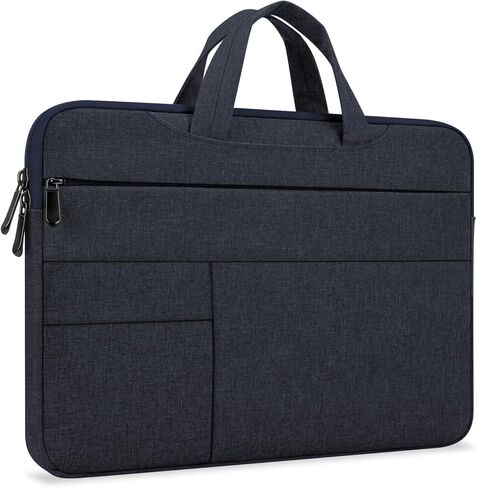 حقيبة كمبيوتر محمول لجهاز MacBook Neo مقاس 13 بوصة A3404 مع شريحة A18 Pro 2026 حافظة قماشية واقية لجهاز MacBook Neo مع مقبض، وحقيبة كمبيوتر محمول مقاومة للماء مع جيوب خارجية متعددة (وردي) in Kuwait