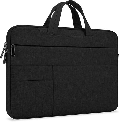 حقيبة كمبيوتر محمول لجهاز MacBook Neo مقاس 13 بوصة A3404 مع شريحة A18 Pro 2026 حافظة قماشية واقية لجهاز MacBook Neo مع مقبض، وحقيبة كمبيوتر محمول مقاومة للماء مع جيوب خارجية متعددة (وردي) in Kuwait