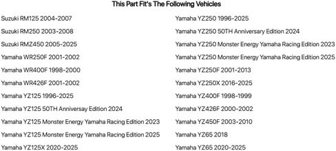 مسمار فلتر هواء من تاسك باللون الأزرق لياماها YZ250 1996-2023 in Kuwait