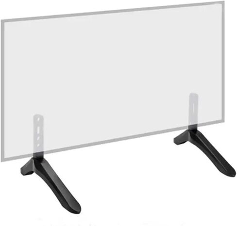 Stand Base Table Mount Top Leg Bracket Support TV Adjustable Feet Inch LED Drilling in Saudi Arabia