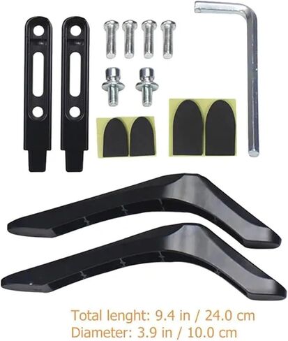 Stand Base Table Mount Top Leg Bracket Support TV Adjustable Feet Inch LED Drilling in Saudi Arabia