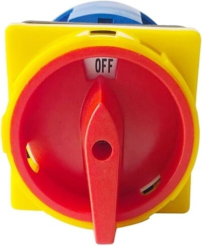 Conversion Rotary cam Switch Power Cut Off Combination knob Padlock Main Control Circuit Off-ON LW28 LW26GS-63/04-2 in Saudi Arabia