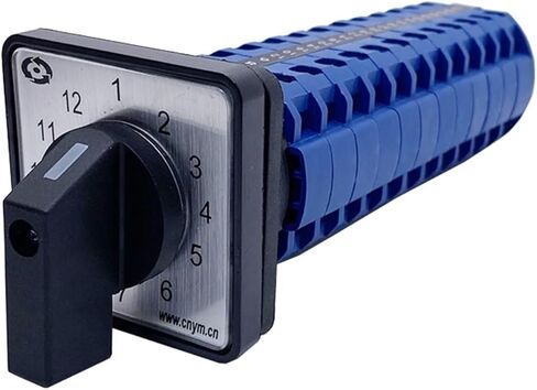LW26-20/12 cam Switch 1-12 Position Universal Rotary Switch 12 Gears 12 Lines Twelve Poles Dual Power Supply Motor Signal in Saudi Arabia