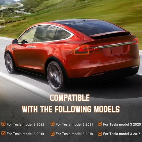 Tail Lights Assembly LED for Tesla Model 3 2017 2018 2019 2020 2021 2022 Left Driver Side Brake Outside Yellow light tail lamp OE# 1077397-00-G, 1077397, 1077397-00-H, 1077397-00-F. in Saudi Arabia