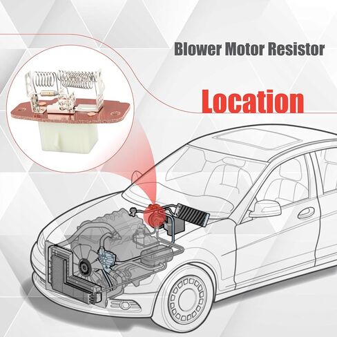 79335-TF0-G01 HVAC محرك سخان منفاخ مقاوم المروحة متوافق مع Fit 2009 2010 2011 2012 2013 2014 in Kuwait