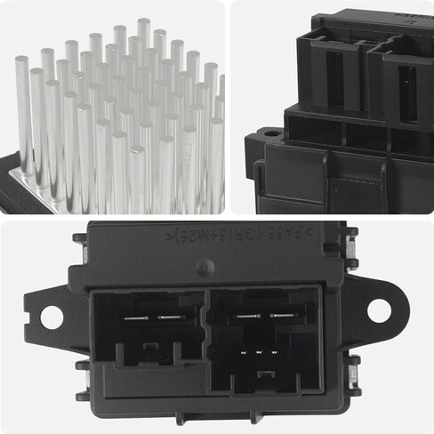 AISIN AFTERMARKET BMRAZ-00229 مقاوم محرك منفاخ HVAC - متوافق مع شيفروليه سيلفرادو 1500 2500 HD، إكوينوكس، ماليبو، كروز، كامارو، ترافيرس، جي إم سي سييرا 1500 2500 HD، تيراين، يوكون in Kuwait
