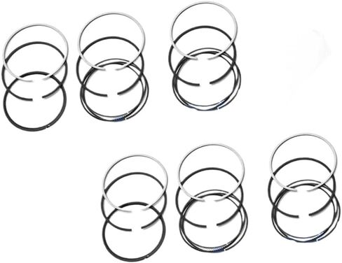 Piston Rings Set 6x 11257610297 Compatible With 3.0T Engine For 535i 435i 335i M4 X5 F10 F30 F80 F32 E70 E71 N55 S55 in Saudi Arabia