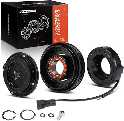 A-Premium Air Conditioner AC Compressor Clutch Kit Compatible with Mercedes-Benz CLA250 2014-2019, CLA45 AMG 2014-2019, GLA250 2015-2020, GLA45 AMG 2015-2019 & Infiniti QX30 2017-2019 in Kuwait