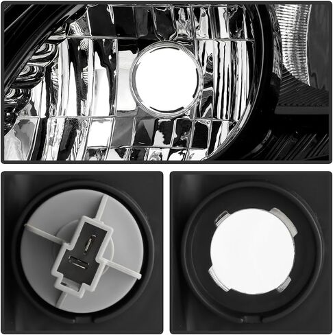 KEEKPO-For 2009 2010 2011 2012 2013 2014 Honda FIT أسود المصابيح الأمامية المصابيح الأمامية زوج مجموعة السائق والركاب الجانب in Kuwait