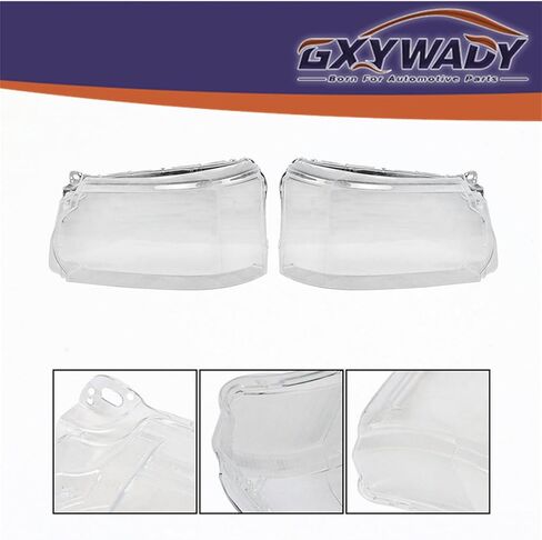 GXYWADY Headlights Pair of Lens Cover Lampshade Replacement for Land Rover Range Rover Sport 2010-2013 Left and Right Side (Passenger and Driver Side) in Kuwait