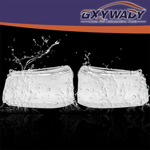 GXYWADY Headlights Pair of Lens Cover Lampshade Replacement for Land Rover Range Rover Sport 2010-2013 Left and Right Side (Passenger and Driver Side) in Kuwait