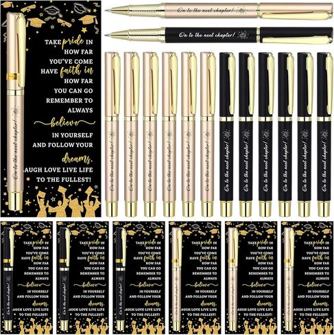 36 Sets Class of 2026 Graduation Gifts Inspirational Ballpoint Pens Motivational Greeting Cards Congrat Grad Gifts 2026 Graduation Party Favors for University College Grad Party Graduates Gift in Saudi Arabia