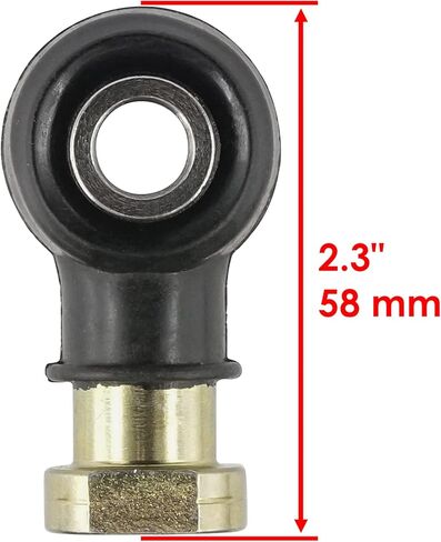 Caltric Two Sets Of Tie Rod End Kit Compatible with Polaris Scrambler 500 2X4 4X4 1997-2012 in Kuwait