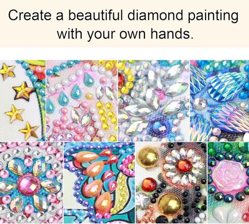 Horse and Kid Diamond Painting Kits for Adults, 5D Special Shape Diamond Art Kits for Beginners, Crystal Rhinestones Painting for Home Wall Decoration, 12×12 Inch in Kuwait